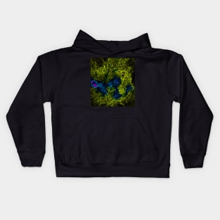 Black Panther Art - Glowing Edges 346 Kids Hoodie